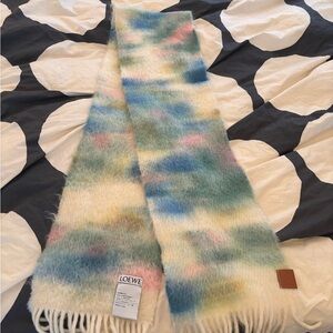 Loewe Pastel Wool Scarf